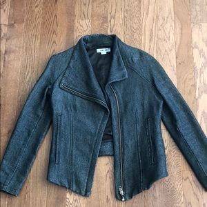 Helmet Lang jean motorcycle jacket